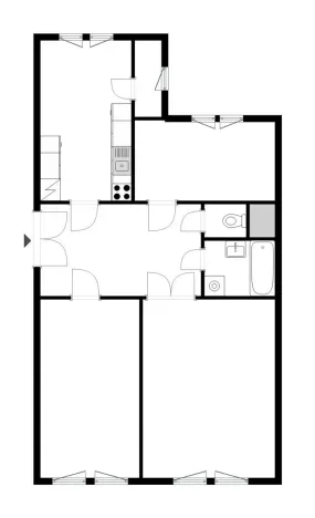 Pronájem bytu 3+1, Praha - Vinohrady, Šmilovského, 81 m2