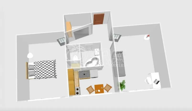 Pronájem bytu 2+1, Útvina, 55 m2