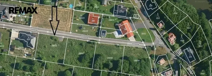 Prodej pozemku pro bydlení, Březí, 1000 m2
