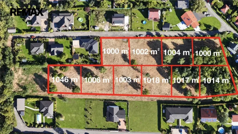 Prodej pozemku pro bydlení, Březí, 1000 m2