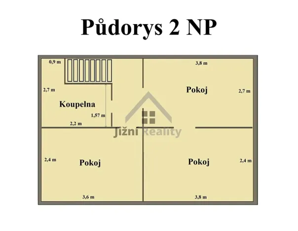Prodej rodinného domu, Praha - Braník, Polední, 120 m2