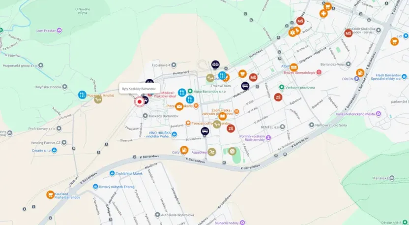 Prodej bytu 1+kk, Praha - Hlubočepy, Gollové, 33 m2