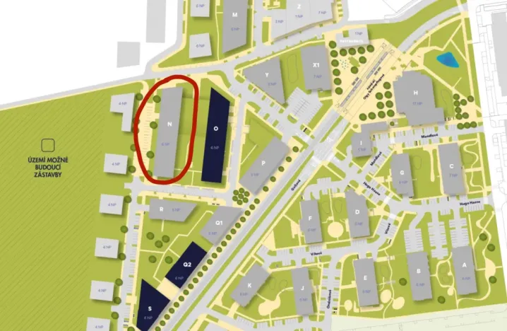 Prodej bytu 1+kk, Praha - Hlubočepy, Gollové, 32 m2