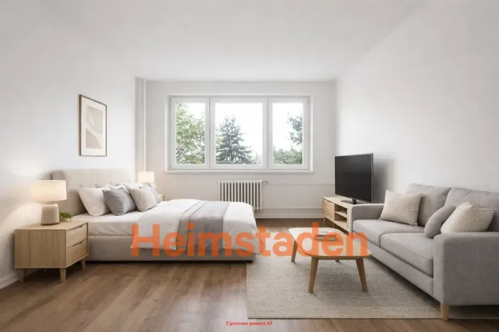 Pronájem bytu 1+1, Orlová - Lutyně, Osvobození, 38 m2