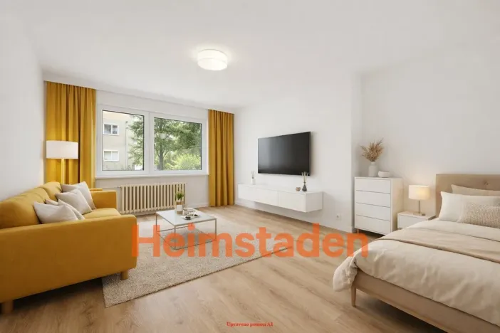 Pronájem bytu 1+1, Karviná - Hranice, Einsteinova, 32 m2