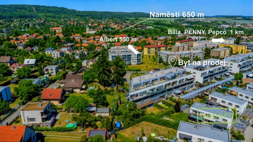 Prodej bytu 3+kk, Mníšek pod Brdy, Ke škole, 73 m2