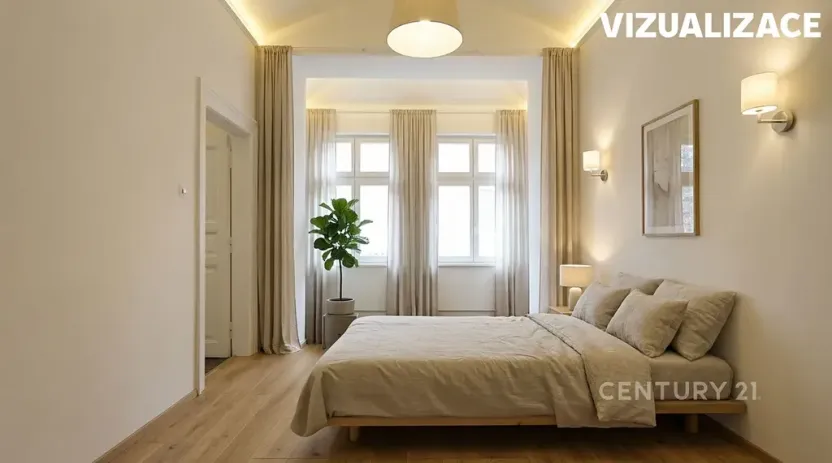 Prodej bytu 3+1, Praha - Holešovice, Veletržní, 100 m2