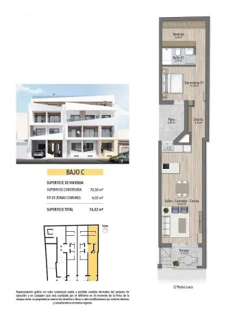 Prodej bytu 2+kk, Torrevieja, Alicante, Španělsko, 71 m2