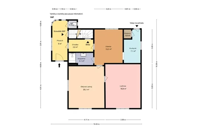 Prodej rodinného domu, Budiměřice, 154 m2