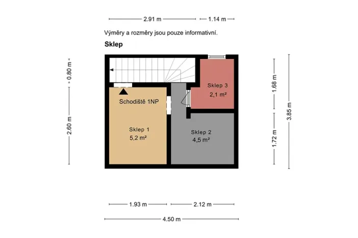 Prodej rodinného domu, Budiměřice, 154 m2