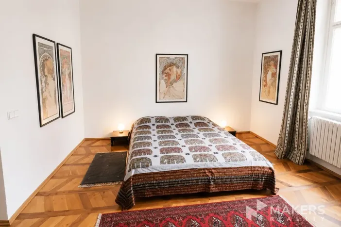 Pronájem bytu 2+1, Praha - Smíchov, Janáčkovo nábřeží, 80 m2