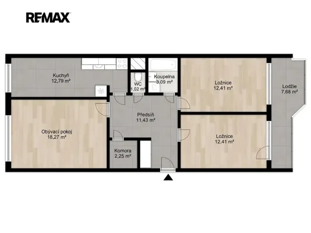 Prodej bytu 3+kk, Praha - Kunratice, Jana Růžičky, 75 m2