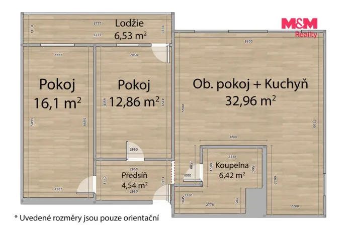 Prodej bytu 3+kk, Praha - Kobylisy, Mirovická, 76 m2