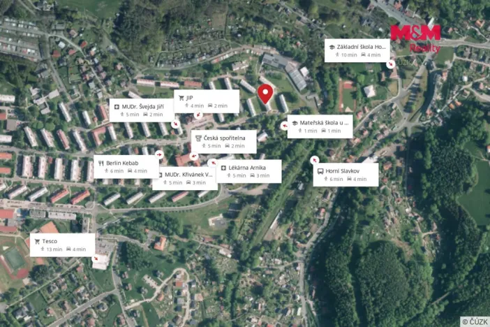 Pronájem bytu 1+1, Horní Slavkov, Dlouhá, 36 m2