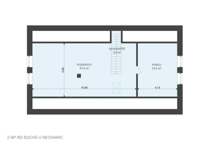 Prodej rodinného domu, Nechanice - Suchá, 204 m2