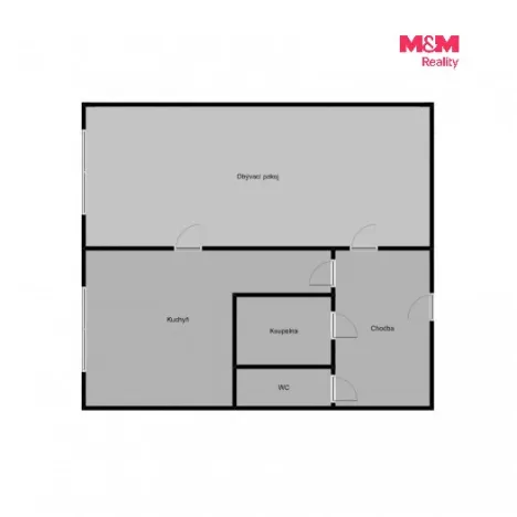 Pronájem bytu 1+1, Seč, Sídl. 9. května, 32 m2