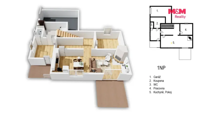 Prodej rodinného domu, Kostelec nad Orlicí, Stradinská, 170 m2