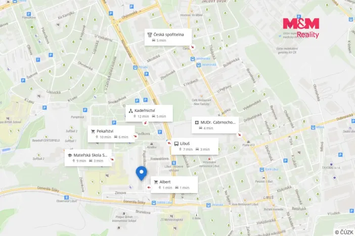 Prodej bytu 3+1, Praha - Kamýk, Papírníkova, 66 m2