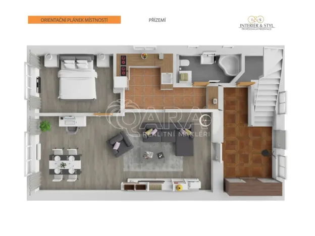 Pronájem rodinného domu, Slaný, Arbesova, 145 m2