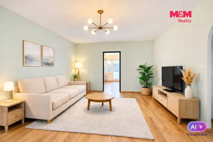 Prodej bytu 3+1, Roztoky, Braunerova, 75 m2