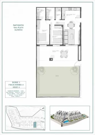 Prodej bytu 3+kk, Vera, Almería, Španělsko, 70 m2
