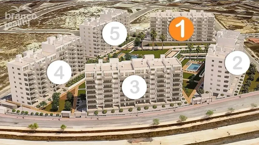 Prodej bytu 3+kk, San Miguel de Salinas, Alicante, Španělsko, 124 m2