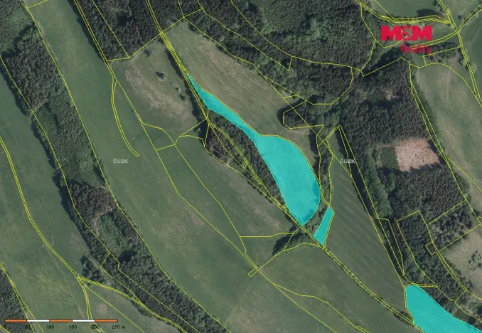 Prodej louky, Stárkov - Bystré, 3342 m2