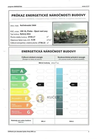 Prodej bytu 2+kk, Praha - Újezd nad Lesy, Račiněveská, 95 m2