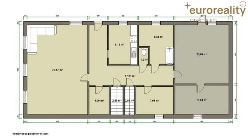 Prodej rodinného domu, Zadní Chodov, 295 m2