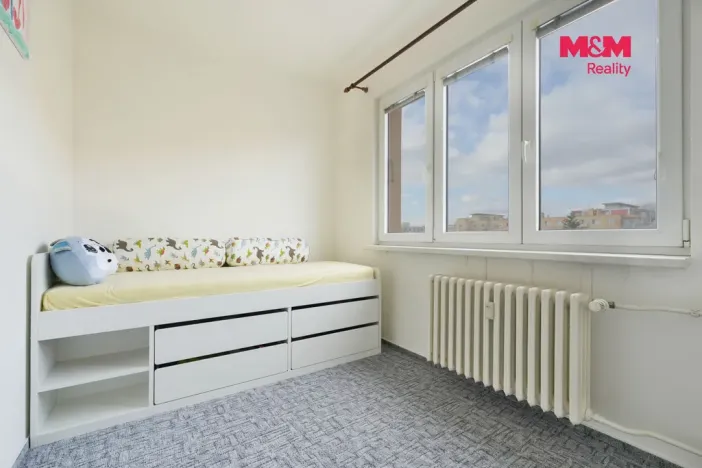 Pronájem bytu 4+1, Kladno - Kročehlavy, Dánská, 70 m2
