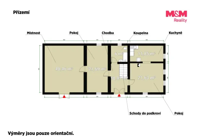 Prodej rodinného domu, Plánice, Křižíkova, 72 m2