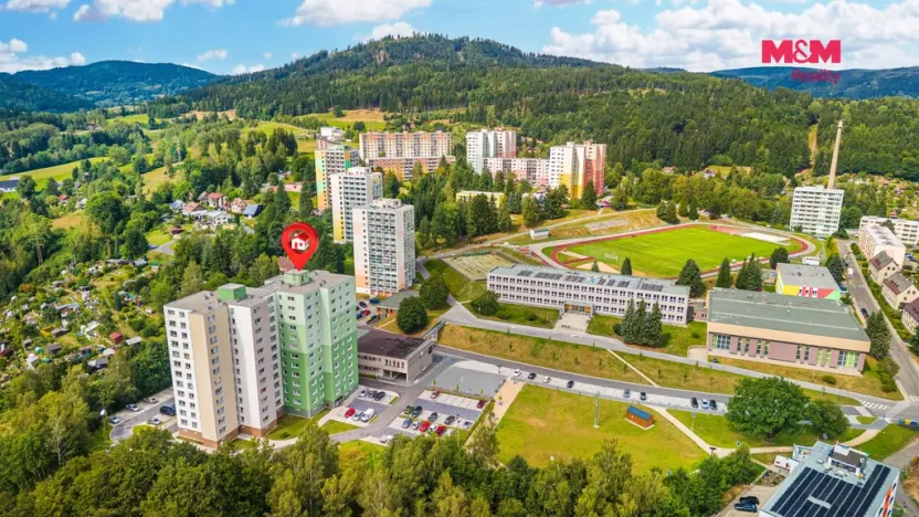 Prodej bytu 1+1, Tanvald, Horská, 39 m2