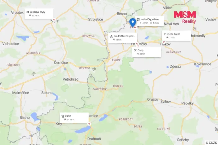 Prodej zahrady, Hořovičky - Vrbice, 1295 m2