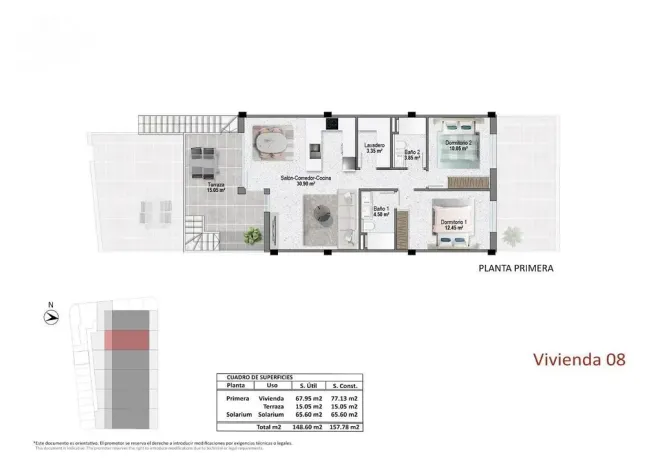 Prodej rodinného domu, Pilar de La Horadada, Alicante, Španělsko, 77 m2