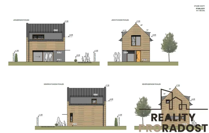 Prodej pozemku pro bydlení, Znojmo, 1369 m2