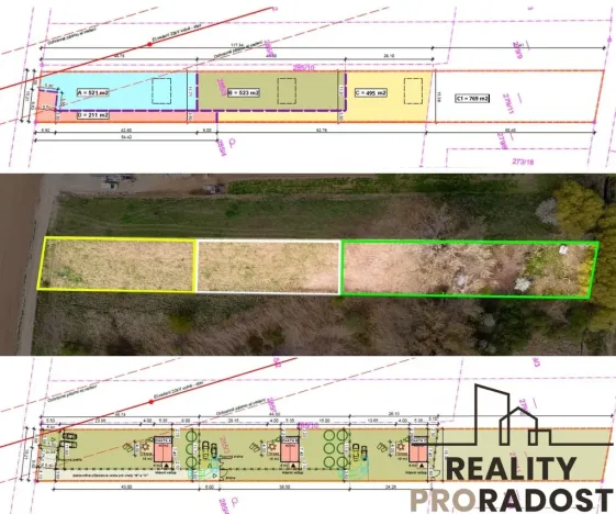 Prodej pozemku pro bydlení, Znojmo, 1369 m2