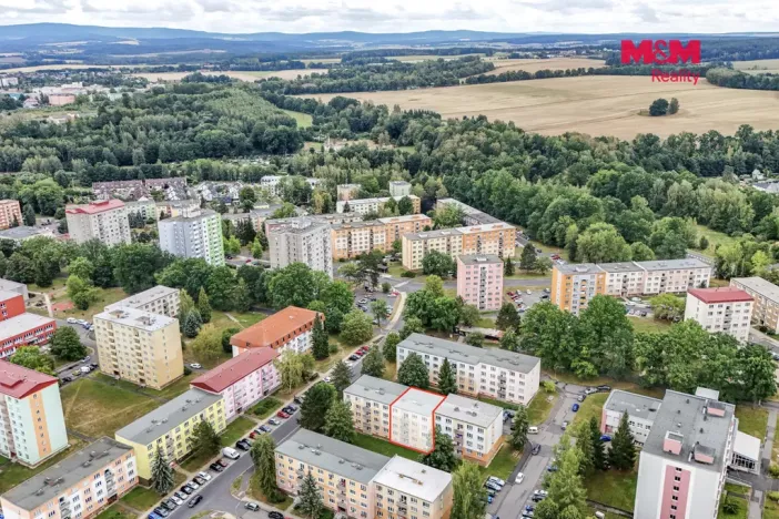 Pronájem bytu 2+1, Cheb, Lesní, 59 m2