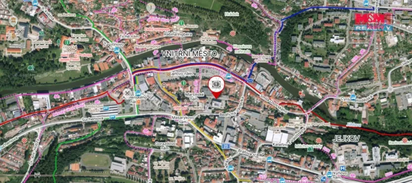 Pronájem bytu 2+kk, Třebíč - Vnitřní Město, Soukopova, 53 m2