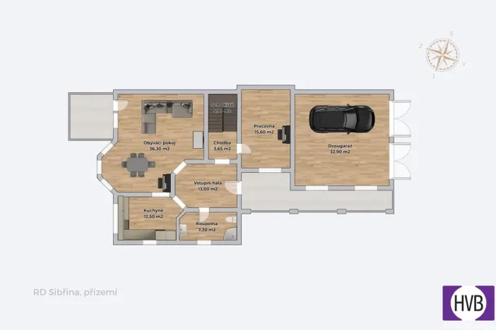 Prodej rodinného domu, Sibřina, Maková, 363 m2