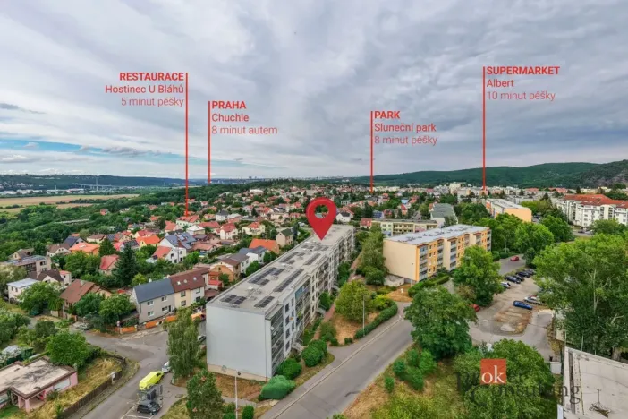 Prodej bytu 2+kk, Praha - Zbraslav, Za Opusem, 43 m2