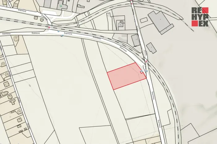 Prodej komerčního pozemku, Liberec - Liberec XX-Ostašov, Švermova, 4943 m2