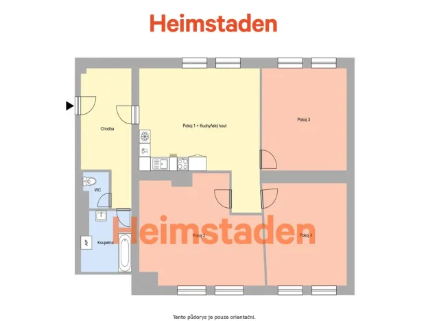 Pronájem bytu 4+kk, Ostrava - Poruba, Hlavní třída, 124 m2