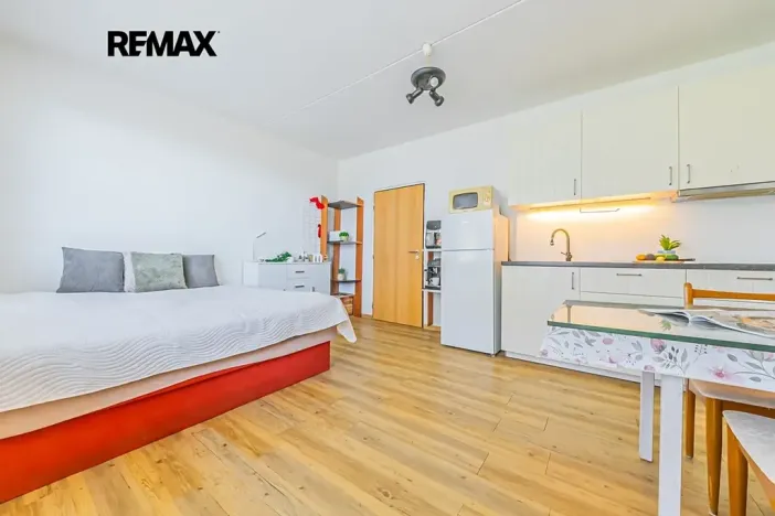 Prodej bytu 1+kk, Praha - Kamýk, Dobevská, 25 m2