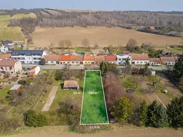 Prodej pozemku pro bydlení, Bučovice, Urbáškova, 580 m2