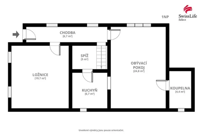 Prodej rodinného domu, Zalešany - Přebozy, 100 m2