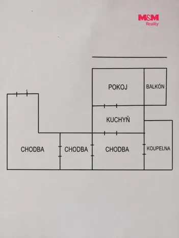 Pronájem bytu 2+kk, Jablonné v Podještědí, Zdislavy z Lemberka, 55 m2