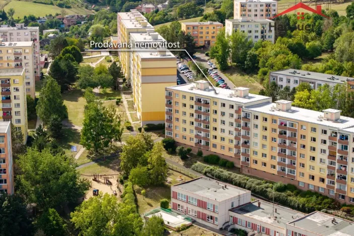 Prodej bytu 1+1, Ústí nad Labem - Mojžíř, Peškova, 37 m2