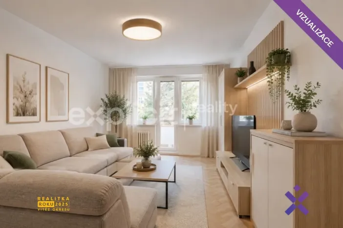 Prodej bytu 3+1, Zlín, Dukelská, 72 m2
