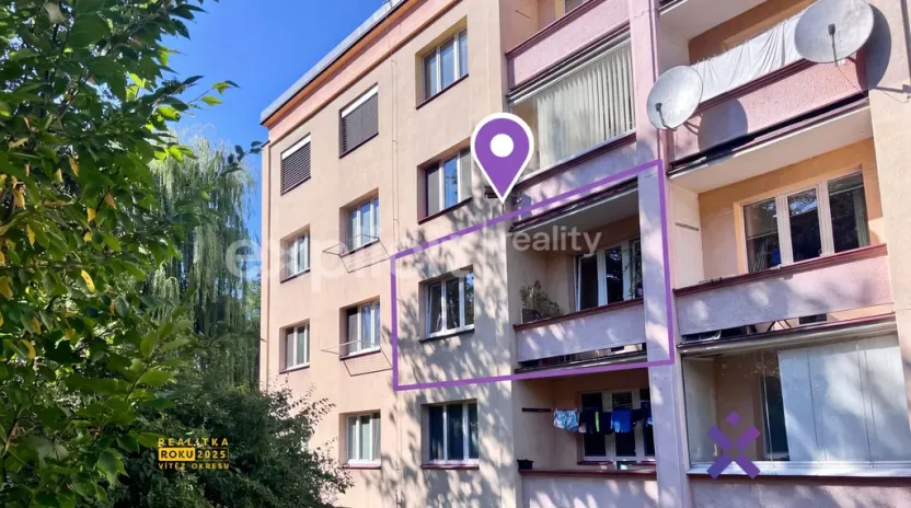 Prodej bytu 3+1, Zlín, Dukelská, 72 m2