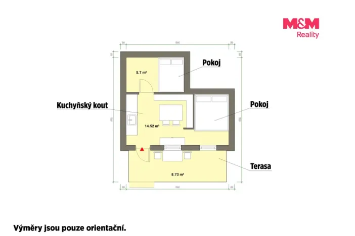 Prodej chaty, Mariánské Lázně - Hamrníky, 25 m2
